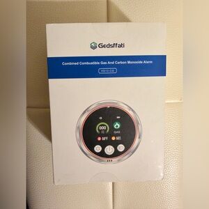 Gas and Carbon Monoxide Monitor Alarm